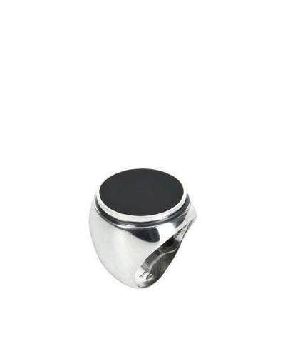 Shop Manuel Bozzi Ring In Silver