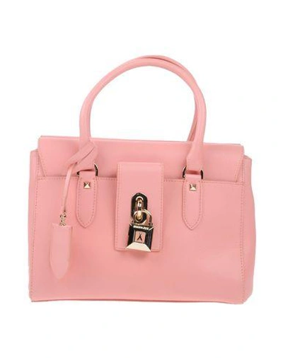 Shop Patrizia Pepe Handbag In Pink