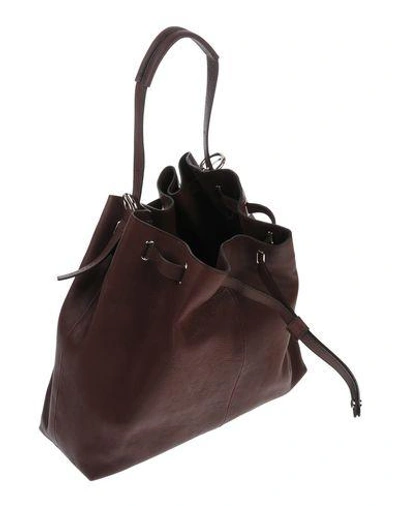 Shop Orciani Handbag In Cocoa