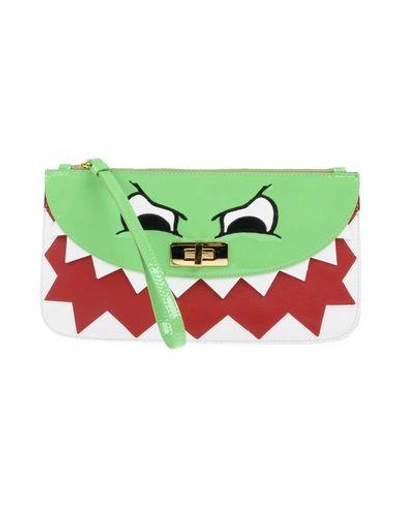 Shop Moschino Cheap And Chic Handbag In Green