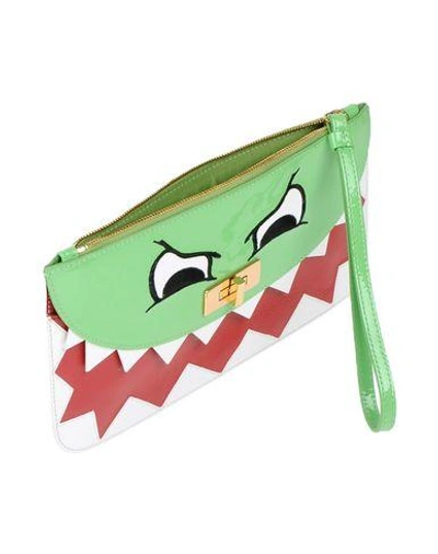 Shop Moschino Cheap And Chic Handbag In Green