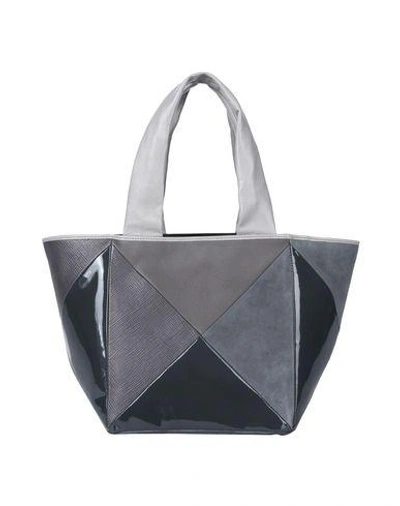 Shop Carmina Campus Handbags In Grey