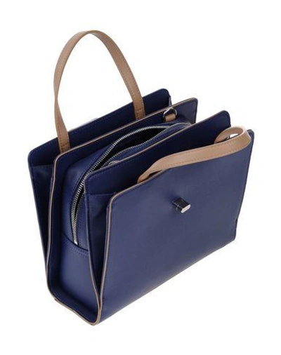 Shop Armani Jeans Handbags In Dark Blue