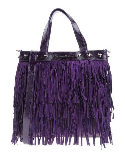Shop Braccialini Handbags In Purple