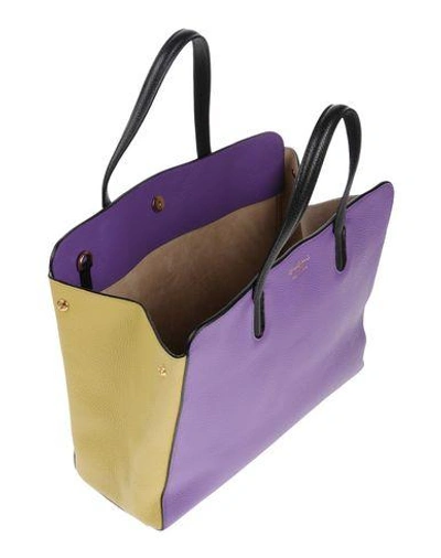 Shop Cruciani Handbag In Purple