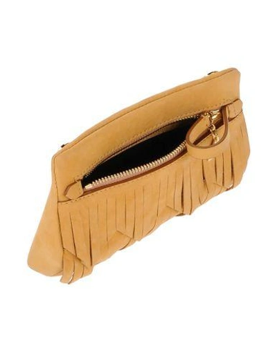 Shop Golden Lane Handbag In Camel