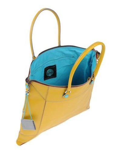 Shop Gabs Handbag In Yellow