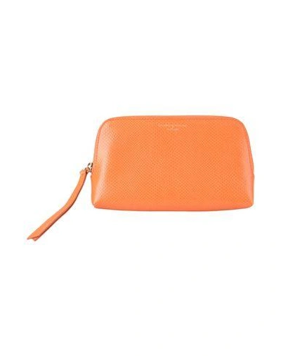 Shop Aspinal Of London Travel Accessories In Orange