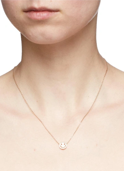Shop Ruifier 'smitten' 18k Rose Gold Pendant Necklace