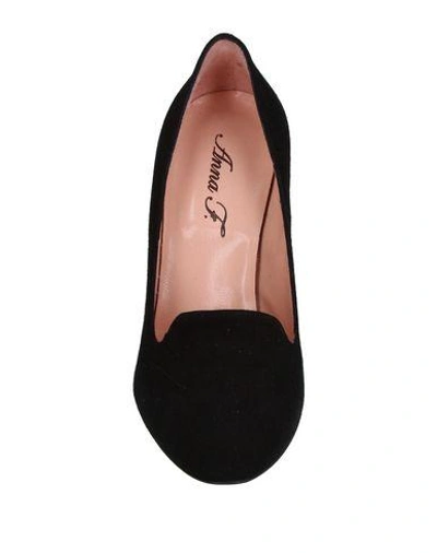Shop Anna F Loafers In Black