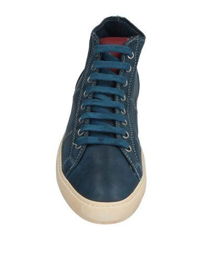 Shop Pantofola D'oro Trainers In Slate Blue