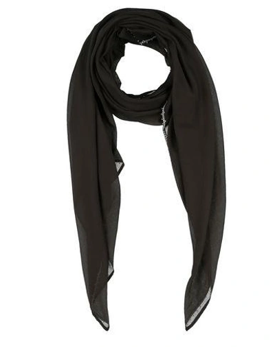 Shop Antipast Scarves In Dark Green