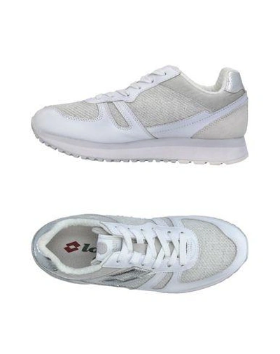 Shop Lotto Leggenda Sneakers In Silver