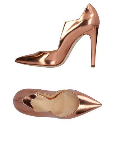 Shop Charline De Luca Pumps In Copper