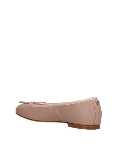 Shop Josefinas Ballet Flats In Pale Pink