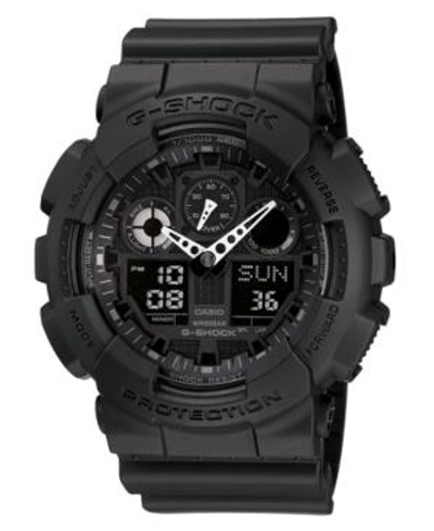 Shop G-shock Men's Black Resin Watch, 55mm In No Color