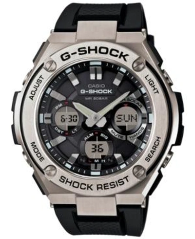 Shop G-shock Men's Analog-digital Black Strap Watch 59x52mm Gsts110-1a