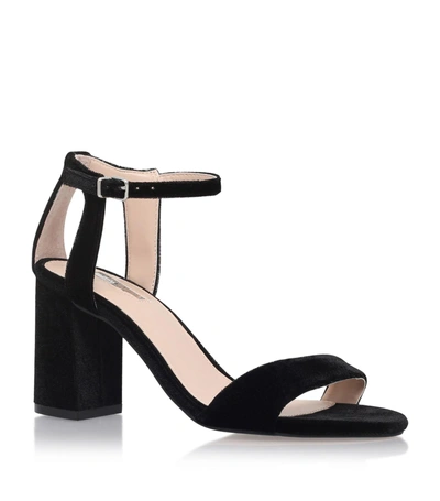 Shop Carvela Kurt Geiger Gigi Strappy Mid-heel Sandals In Black