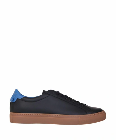 Shop Givenchy Urban Street Multicolor Leather Sneakers In Nero