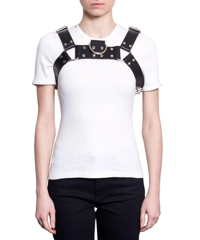 Shop Alyx Leather Harness In Nero