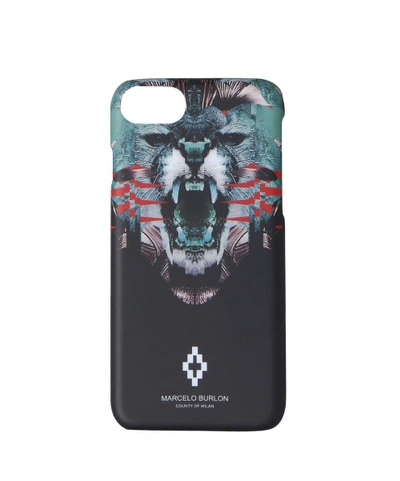 Shop Marcelo Burlon County Of Milan Matawen I-phone 7 Case In Nero