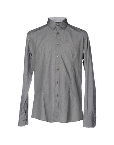 Shop Alessandro Dell'acqua Shirts In Grey