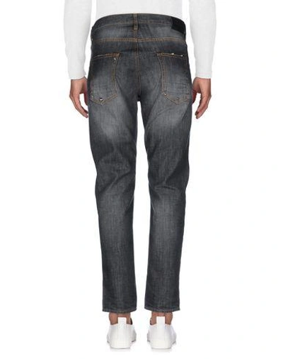 Shop Aglini Jeans In Steel Grey