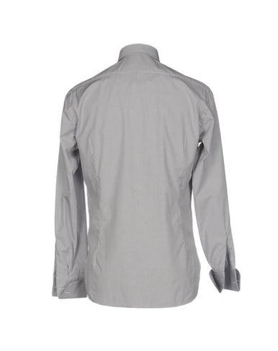 Shop Danolis Checked Shirt In Grey