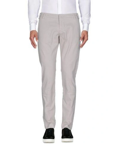 Shop Entre Amis Casual Pants In Light Grey