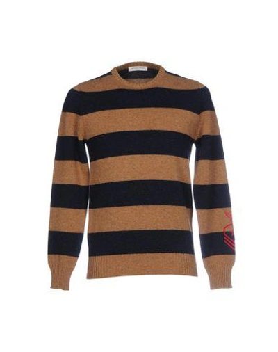Shop Maurizio Pacini Sweater In Dark Blue