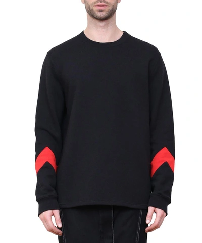 Shop Givenchy Cotton And Cashmere Blend Sweatshirt In Nero