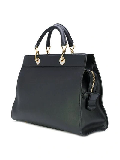 Shop Altuzarra Stud Detail Shopping Tote In Black