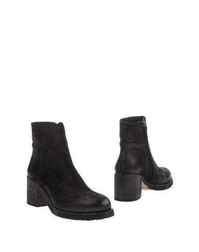Shop Roberto Del Carlo Ankle Boots In Black