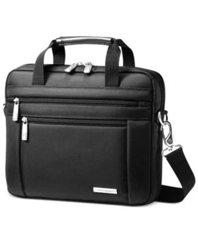 Shop Samsonite Shuttle Ipad Briefcase In Black