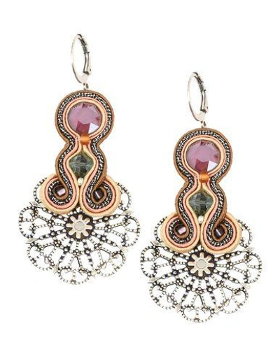 Shop Dori Csengeri Earrings In Light Purple