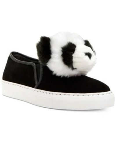 Shop Katy Perry Joy Panda Novelty Sneakers Women's Shoes In Black