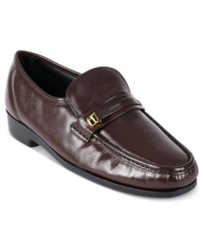 Shop Florsheim Men's Riva Moc Toe Loafer In Burgundy