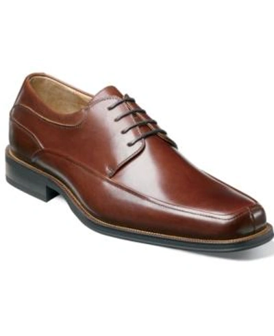 Shop Florsheim Cortland Moc Toe Oxfords Men's Shoes In Brown