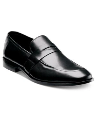 Shop Florsheim Jet Penny Loafers Men's Shoes In Black