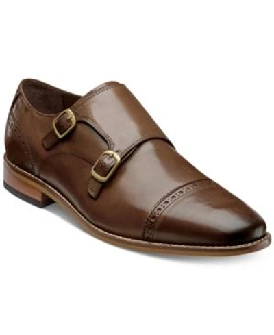 Shop Florsheim Men's Marino Double Monk Strap Oxfords, Created For Macy's Men's Shoes In Brown