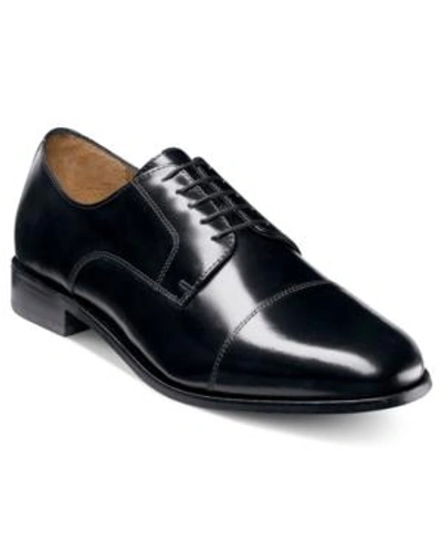 Shop Florsheim Men's Broxton Cap-toe Oxford Men's Shoes In Black