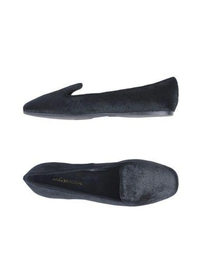 Shop Atelier Mercadal Loafers In Black