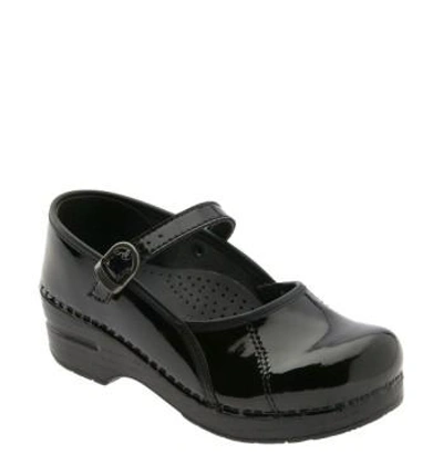 Shop Dansko 'marcelle' Mary Jane In Black Patent