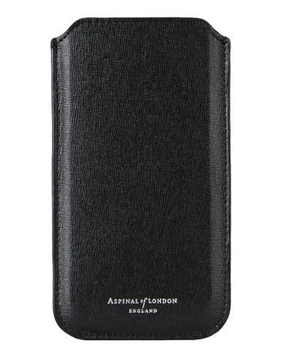 Shop Aspinal Of London Iphone 6 Plus Cover In Black