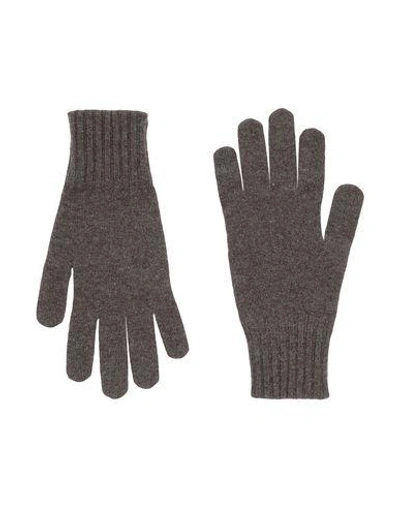 Shop Della Ciana Gloves In Lead