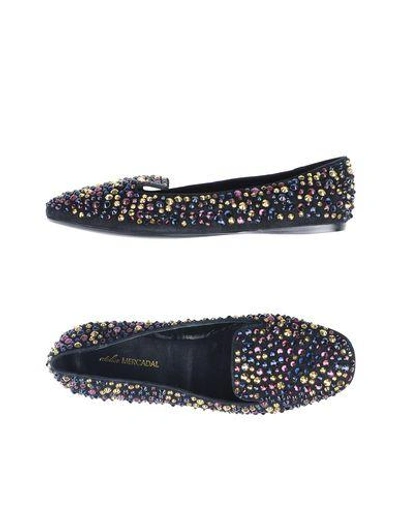 Shop Atelier Mercadal Loafers In Black