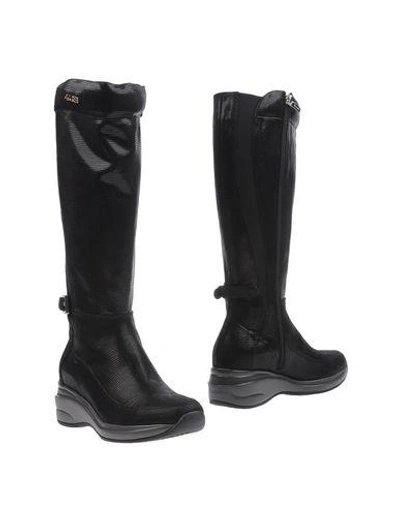 Shop Cesare Paciotti 4us Boots In Black