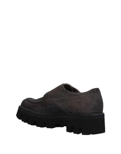 Shop Rocco P Loafers In Lead