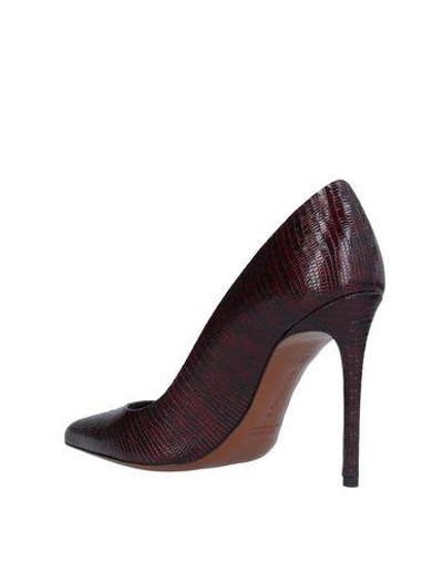 Shop Aldo Castagna Pumps In Deep Purple