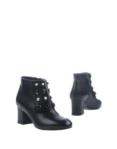 Shop Alberto Gozzi Ankle Boots In Black